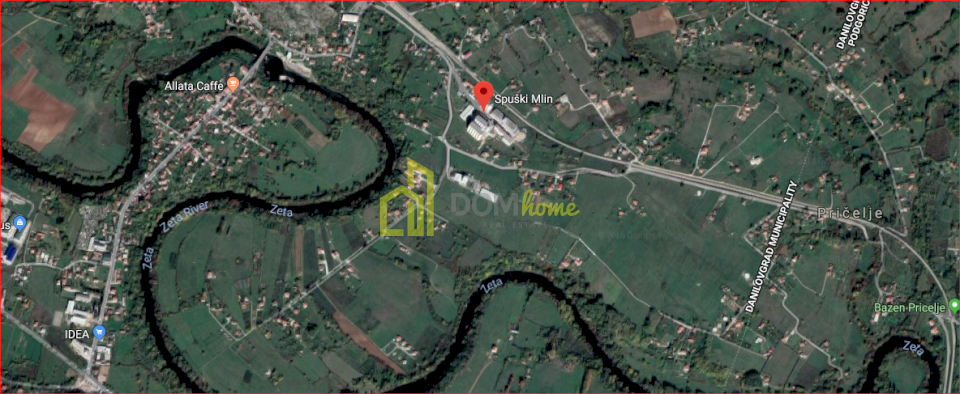 Plac 12000m2, Spuž-Kopito